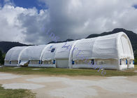 40 X 10 X 6 M پانل سفید چادر رویداد تورم با مقاومت قوی باد