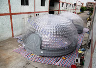 قطر دسته 8 متری کمربند چادر گنبد شفاف بادی برای حزب / نمایشگاه