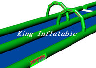 لغزش 100 متر طول دو لاین با بادکنکی N اسلاید آبی سبز با چاپ لوگو