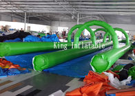 PVC توری پلاستیکی لغزش اسلاید 300 متری دو لاین طولانی آب City City آبریزش