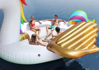 شناور جزیره بادی Adult Water Toy 6 نفره شناور استخر تکشاخ بادی