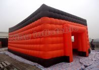CE پارک شناور شناور خانه چادر رویداد بادی با طراحی دو لایه رنگ نارنجی