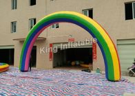 رنگارنگ آکسفورد Fabric Rainbow Arches بادی برای ورودی رویداد