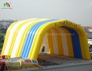ساختمان های بزرگ قوس بادکنک چادر ورزشی چادر تونل گنبد هوایی بادکنک برای فروش