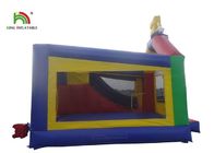 0.55mm PVC زرد 20ft SpongeBob بادی پرچم Combo پریدن قلعه برای کودکان و نوجوانان