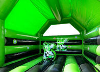 سبز تجاری 2.1 فوت مربع فضانورد فضانورد قلعه پرنور / کودکان بادی پریدن قلعه