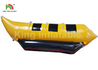 تجاری رده زرد 3 صندلی بادی ماهیگیری ماهیگیری قایق / موز قایق Towable