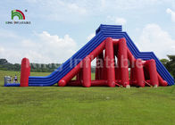 رنگارنگ 25 * 10m غول پیکر 5K بادی ورزشی / اسلاید بادوام تجاری