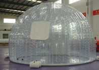 چادر حباب Inflatable 0.9mm PVC / چادر شفاف برای نمایشگاه تبلیغات