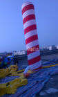 جشنواره طولانی / جشن تبلیغاتی بادی تبلیغاتی بالش خط لوله با PVC / آکسفورد