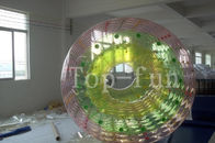 1.2 1.5 1.8m PVC / TPU شفاف توپ بامبو بادی تورم باد حباب بدن