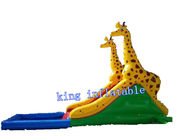 صندلی ایمنی Carambole Inflatable Slide با استخر زمستانی برای کودکان