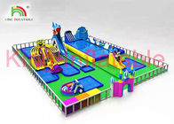 پارک اسلاید آب بادی Inflatable Custom Outdoor برای مرکز بازی