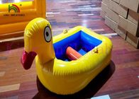 تم حیوانات دریایی رنگارنگ PVC با دوام طولانی باد کردن پارک آب با اسلاید / استخر / آب اسباب بازی