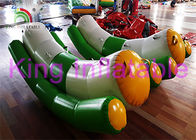 تم حیوانات دریایی رنگارنگ PVC با دوام طولانی باد کردن پارک آب با اسلاید / استخر / آب اسباب بازی