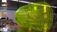 2.4 مگابایت Dia Inflatable Water Rolling Toy For Children زرد PVC غلتک تورم آب