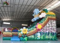 فیلد پی وی سی تمبر جنگل رنگارنگ Blow Up Board Slide For Fun For Backyard Fun