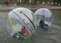 1.0mm PVC 2m Dia Inflatable Walk on Ball Water توپ توپ رنگی برای اجاره