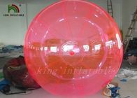 کیفیت خوب قرمز PVC / TPU 2m بادی آب توپ YKK Zipper از ژاپن