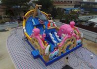 رنگ آمیزی PVC با استفاده از Combo Playground زمین اقیانوس پارک برای تفریح