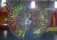درخشان Zorb / Clear Inflatable Coloful درخشان فلش Roller Ball برای غلتک چمن زنی