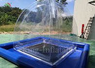 چادر حباب کمپینگ با هوای شفاف با چشمه 2.4mL * 2.4mW * 2.5m H