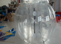 1.5 میلی متر قطر PVC بادی اسپری توپ / حباب فوتبال برای بزرگسالان در چمن