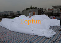 8M Fabric Inflatable Event Sheath / White مکعب آبگرم کننده ای برای رویدادهای در فضای باز