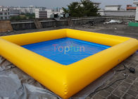 0.9 میلی متر PVC 8 ​​X 8 M Square Pool استخر شنا، خانواده استخر شنا