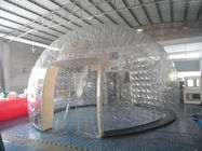 چادر حباب شفاف Inflatable Outdoor، PVC چادر گنبد دست ساز ساخته شده