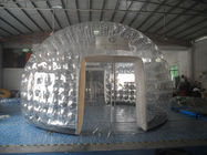 چادر حباب شفاف Inflatable Outdoor، PVC چادر گنبد دست ساز ساخته شده