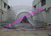 رویدادها سفارشی کردن حوض حباب Inflatable 8M PVC شفاف برای خارج از منزل