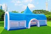 چادر رویداد PVC بادی بزرگ آبی برای تبلیغات تجاری