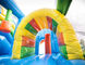 Outdoor Marine World 5.4 x 5.0m Inflatable Jumping Castle With 3 Obstacles
