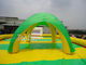 Colorful Inflatable Event Wedding Green Beach House Tent 0.6mm PVC tarpaulin