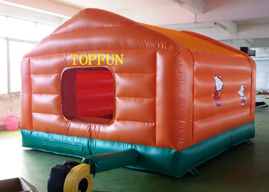 دوخت دوختن پرده تزئینی PVC پلاستیکی پرش بادی Hello Kitty Bounce House