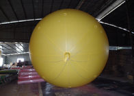 بادکنک های بادی با رنگ سفارشی زرد برای تبلیغات تجاری قطر 2.5 متر