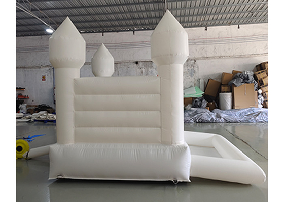 Inflatable Bouncer Castle White Wedding Bouncer خانه بادی برای بچه ها