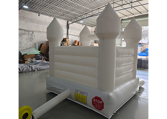 Inflatable Bouncer Castle White Wedding Bouncer خانه بادی برای بچه ها