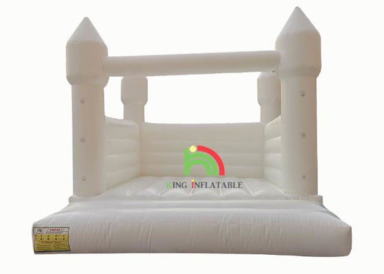 قلعه بادی بادی 13 فوت * 11.5 فوت * 10 فوت جامپر سفید جامپر قلعه فنری تزئینات عروسی تخت پرش برای مهمانی