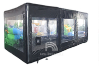 غرفه رنگ ضد آب گاراژ ماشین شوی بادی چادر ماشین غرفه اسپری بادی برای رنگ آمیزی