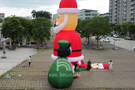 بابا نوئل بادی 20 فوت 26 فوت 33 فوت بالا تزئینات کریسمس Blow Up Santa