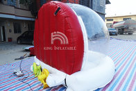 حباب گلوب برفی بادی 4 متر 5 متر 6 متر 8 متر توپ شفاف بادی برای تزئین کریسمس