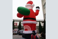 Giant 33 Ft / 10M Inflatable Santa Claus دکوراسیون کریسمس بادی در فضای باز