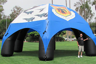 چادر عنکبوتی بادی سایبان بادی ورزشی در فضای باز برای فعالیت های تبلیغاتی تجاری