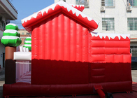 زیور آلات بادی کریسمس بادی های تجاری Castle Bouncy برای کودکان