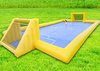 زمین فوتبال بادی در فضای باز بازی های ورزشی بادی 0.55 میلی متر PVC زمین فوتبال بادی ضد آب برای کودکان