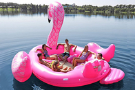 فلامینگو بادی غول پیکر استخر شناور دریاچه در فضای باز بزرگسالان شناور بادی برای مهمانی