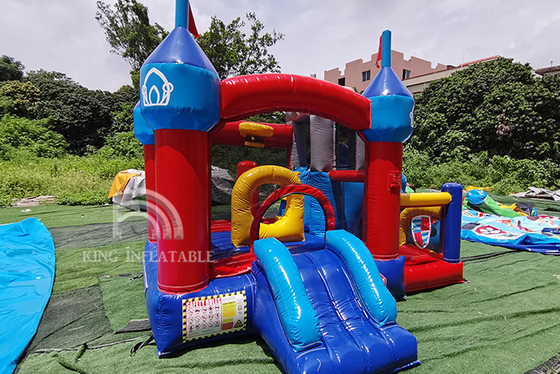 Bounce House بادی دو سرسره جشن تولد بچه ها Bouncy Castle Bouncer Combo