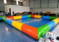 استخرهای شنا 0.65mm پرده تزئینی Inflatable برای کودکان و بزرگسالان استفاده از فضای باز